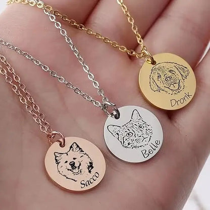 Pet Face Necklace